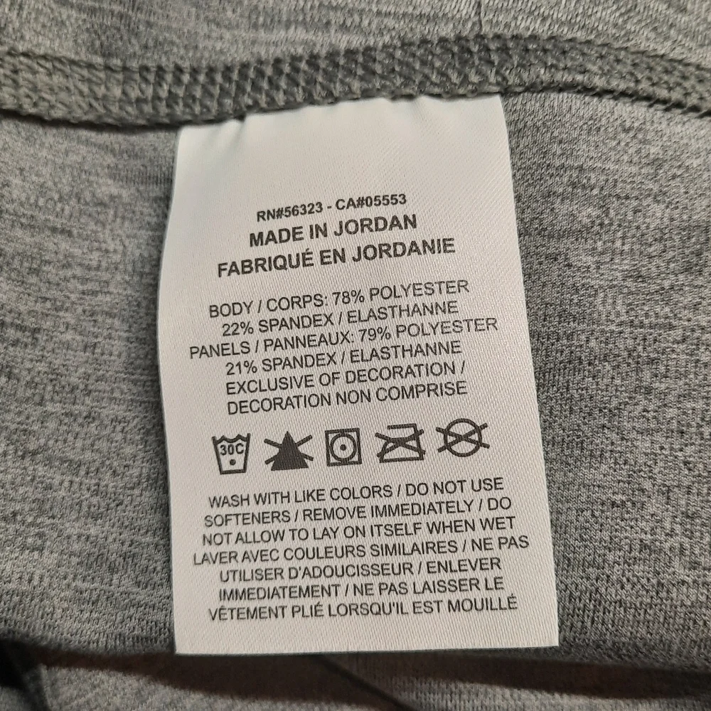 Nike One (Women's XXL) Women's Dri-Fit Gray/Pink Color Block Leggings New